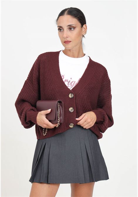 Cardigan bordeaux da donna ONLY | 15211521Port Royale